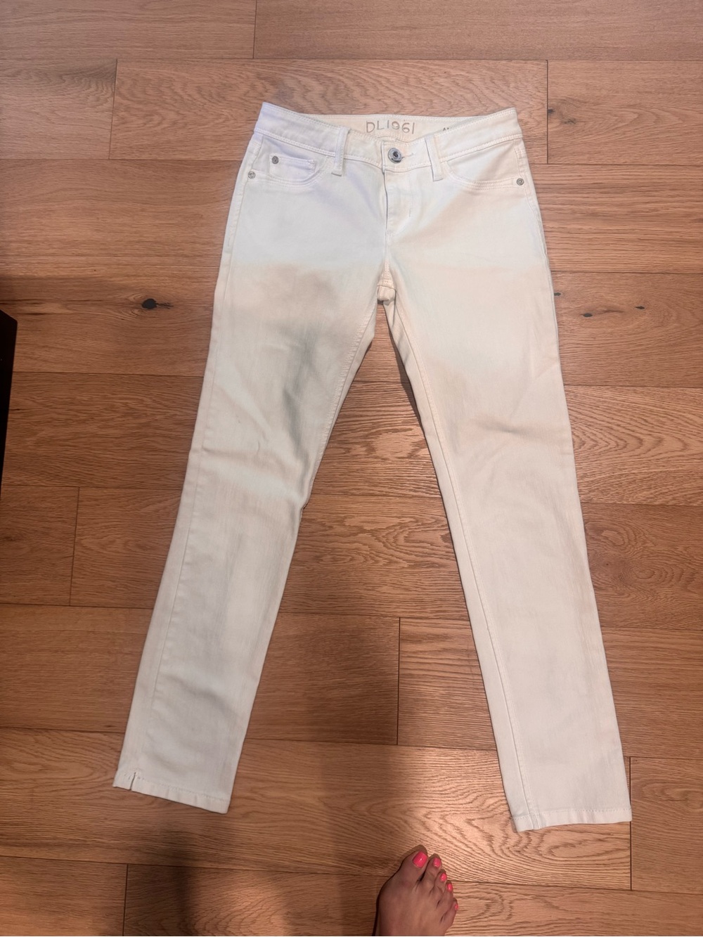 DL1961 Angel Skinny Jeans - white